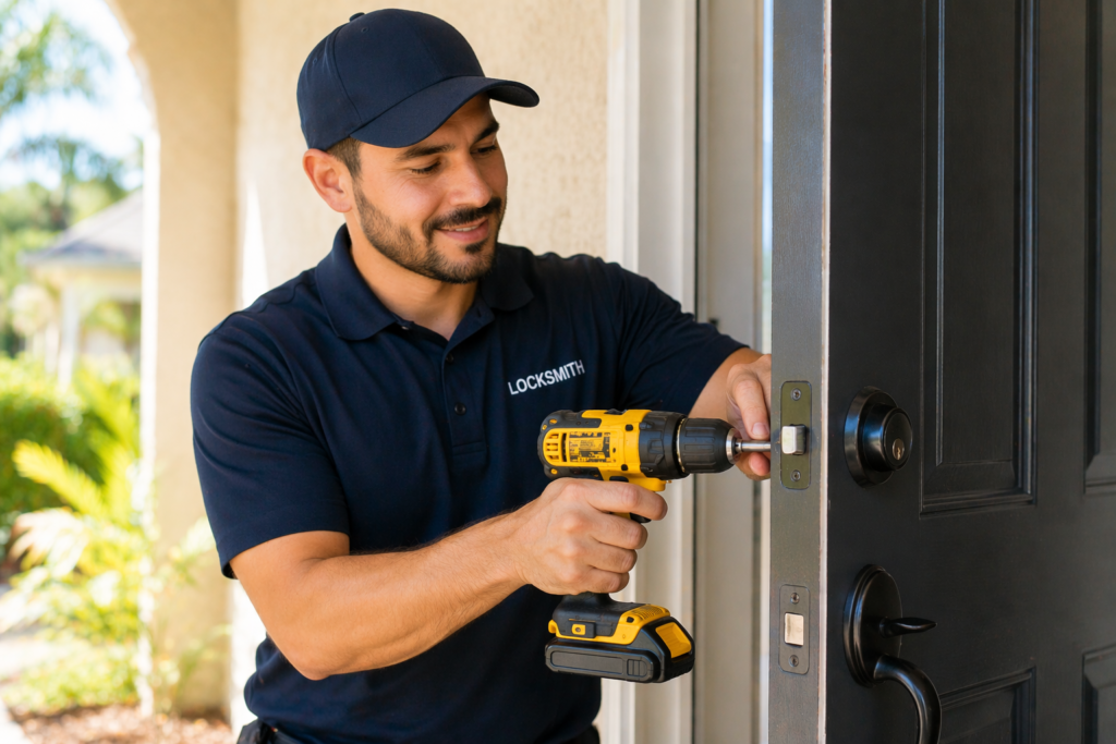 Residential locksmith Orlando FL — home lock change and rekey