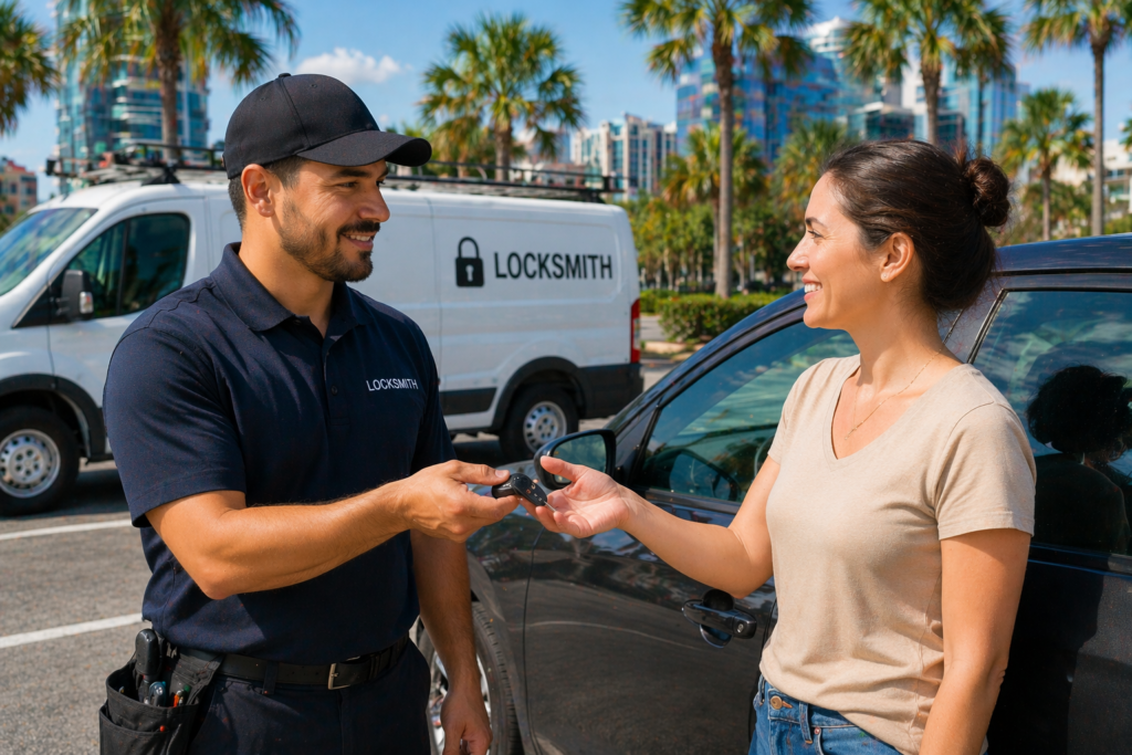 orlando # 1 locksmith car key car lockout